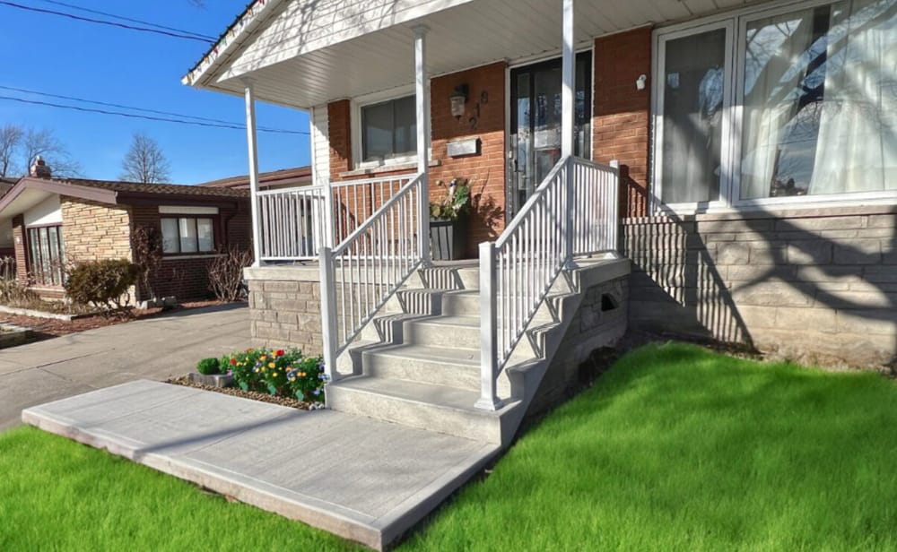 Porch renovation project